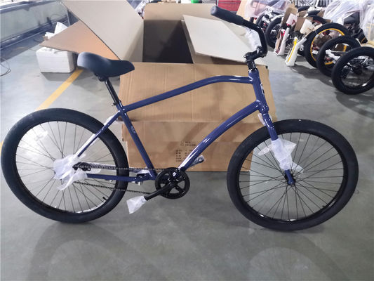 Material de llanta de aleación de aluminio 26 pulgadas bicicleta de crucero de playa para hombres adultos en el mercado popular de EE.UU.