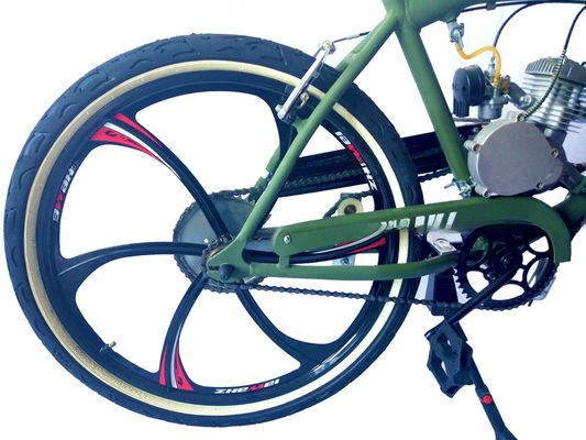 Bicicleta de gas de 80CC Bicicleta motorizada Chopper Ford 40-60km/h Máx. Velocidad de 2 tiempos o 4 tiempos