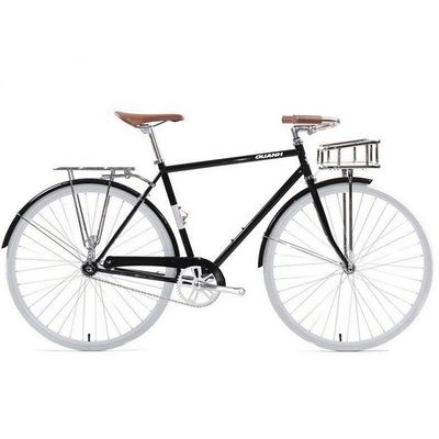 Freno de calibre 700C OEM Logotipo de color CE Estante delantero clásico Sturmey Archer Inner 3S Vintage City Bike para hombres