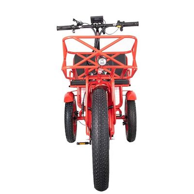 45KM/H Triciclo de asiento eléctrico de máxima velocidad con motor Bafang delantero de 750W y batería de 21AH