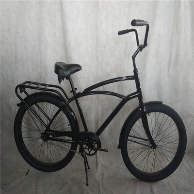 Adulto 3 velocidad 24 pulgadas 3,0 pulgadas de neumático de grasa bicicleta de crucero de playa con doble borde de aleación de pared