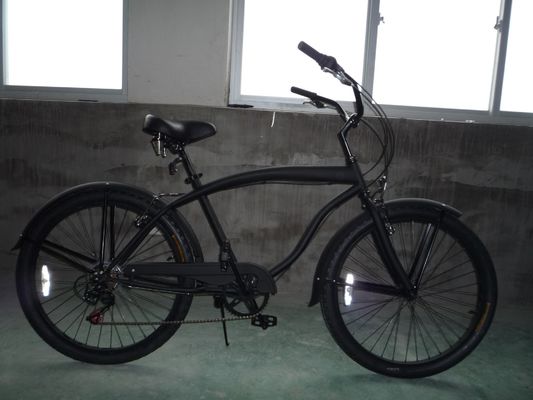 Doble V Freno 26 &quot; 2.125 Blanco Pneumático de pared Hi-Acier Marco Shimano 7 velocidad OEM Personalizado para hombres adultos CE CPSC EE.UU. Mercado Beach Cruiser Bicicleta