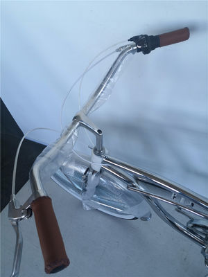 160 kg de capacidad de carga Shimano agarre 26 Lowrider completa de la bicicleta de cromo para su