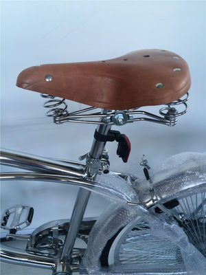 160 kg de capacidad de carga Shimano agarre 26 Lowrider completa de la bicicleta de cromo para su