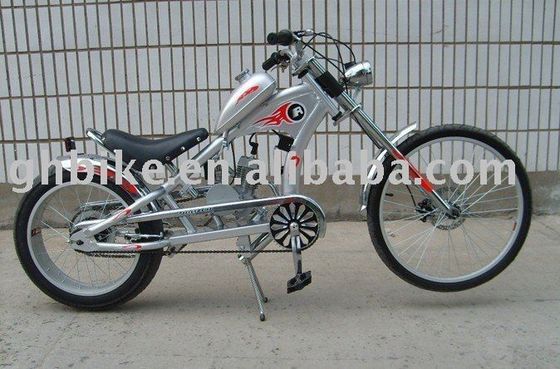 Bicicleta con motor de 24 pulgadas con certificación ROSH GAS y material de tenedor de acero para un rendimiento superior