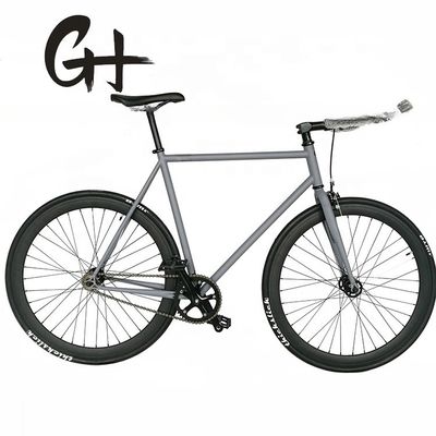 700C de doble pared 45MM de aluminio Flanco grueso WTB rodamiento de neumáticos lisos BB Set OEM de velocidad única Fixie Gear Bicicleta