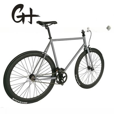 700C de doble pared 45MM de aluminio Flanco grueso WTB rodamiento de neumáticos lisos BB Set OEM de velocidad única Fixie Gear Bicicleta
