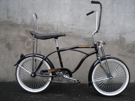Cuadro de acero 20 pulgadas Beach Cruiser CE Monoplaza de velocidad de montaña rusa Freno de bajista Bicicleta 15KG
