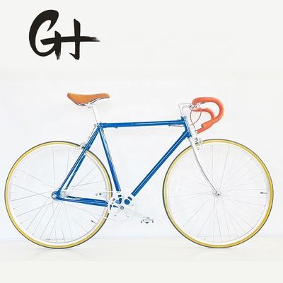 CR-MO STEEL 4130 Horquilla de marco de carga para bicicletas con engranaje fijo de SRAM 2S de pista