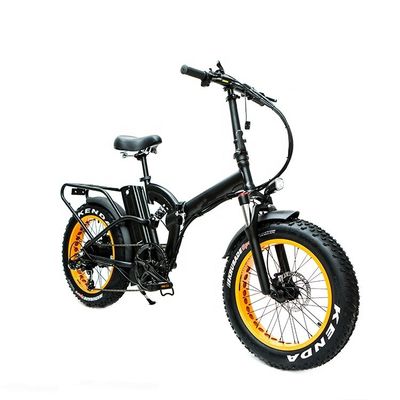 20&quot; 48V 1000W OEM EN15194 50KM/H 13AH Batería de litio Plegable Cuadro de suspensión completa Bicicleta eléctrica