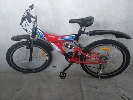 Marco de acero 18 velocidad de bajada MTB Ciclo de montaña de doble suspensión completa 24 para OEM