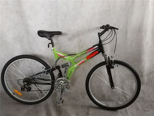 Marco de acero 18 velocidad de bajada MTB Ciclo de montaña de doble suspensión completa 24 para OEM