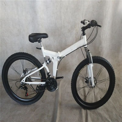 1.8m Cuadro plegable de suspensión completa bicicleta de montaña para adultos con un peso bruto de 17 kg