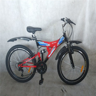 1.8m Cuadro plegable de suspensión completa bicicleta de montaña para adultos con un peso bruto de 17 kg