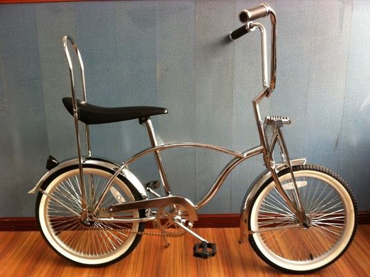 Tenedor de acero de 20 pulgadas Adulto Negro Color Niños Deportes Niños Crucero de playa Lowrider Bike