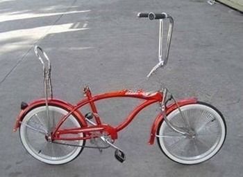 Tenedor de acero de 20 pulgadas Adulto Negro Color Niños Deportes Niños Crucero de playa Lowrider Bike