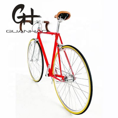 Cadro de acero Cr-Mo Fixie Bicicleta con marco clásico y diseño ligero de 11 kg