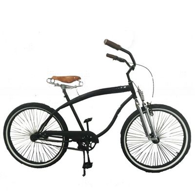 CE EE.UU. Cuadro duro sin amortiguador trasero 26 &quot;Crucero de playa de velocidad única para relajación masculina