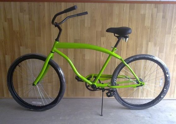 CE EE.UU. Cuadro duro sin amortiguador trasero 26 &quot;Crucero de playa de velocidad única para relajación masculina