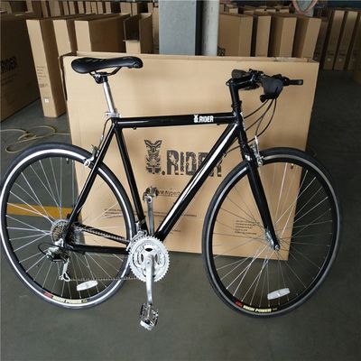 Personaliza la bicicleta de carretera para hombres con tipo de marco duro y material de marco de aluminio