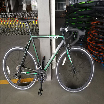 Personaliza la bicicleta de carretera para hombres con tipo de marco duro y material de marco de aluminio