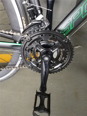 Bicicleta de carretera para hombres 700C con tronco de aleación y freno de disco 21S 2024 Cuadro de aleación de aluminio
