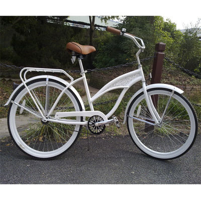 OEM Acero Cuadro Disco Freno Beach Cruiser Bicicleta para el Mercado Americano Venta de Medio Año