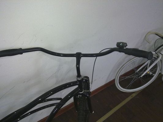 26&quot; de estilo masculino para adultos bicicleta de playa crucero con freno de montaña rusa de una sola velocidad y marco duro