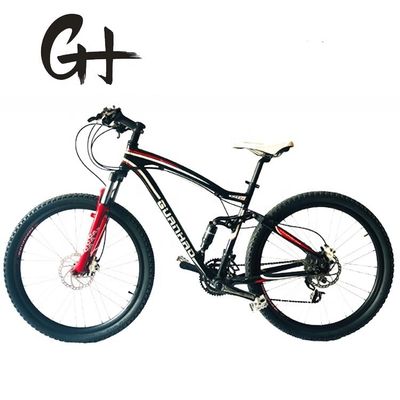 7005 Cuadro de aluminio 24S Shimano Altus 3x8 Velocidades bicicleta de montaña con suspensión completa 17KG