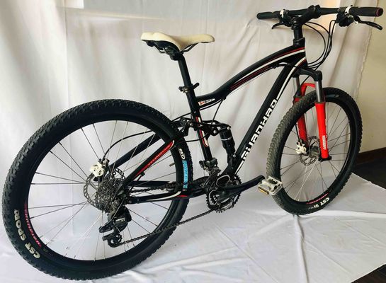 7005 Cuadro de aluminio 24S Shimano Altus 3x8 Velocidades bicicleta de montaña con suspensión completa 17KG