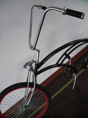 26 pulgadas Chopper estilo de playa Cruiser bicicleta con tenedor de acero y 150 kg de capacidad de carga