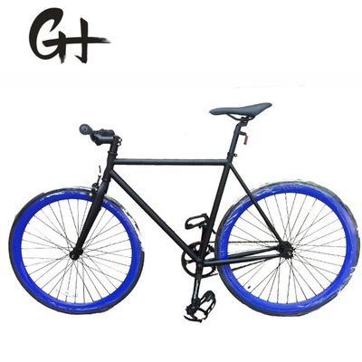 700C Bicicleta de engranaje fijo con freno de calibre y marco de acero Hi-Ten OEM partes EE.UU. CE UL