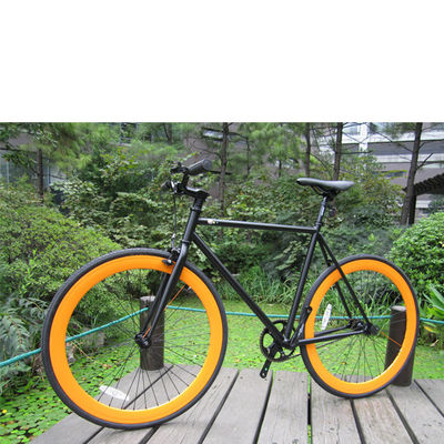 700C Bicicleta de engranaje fijo con freno de calibre y marco de acero Hi-Ten OEM partes EE.UU. CE UL
