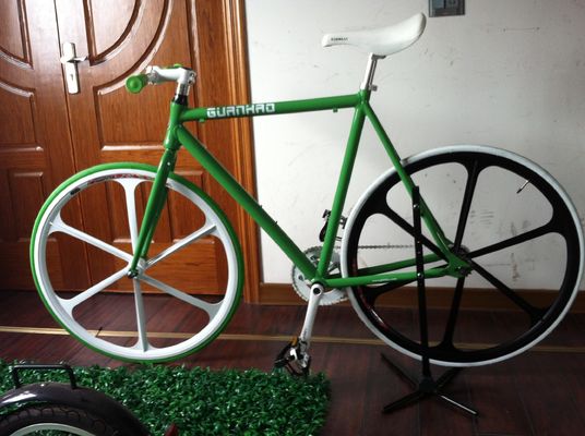 700C Teny Mag 5-Spoke Roda Fijación de la bicicleta de engranaje fijo para hombres Capacidad de carga 150KG Final
