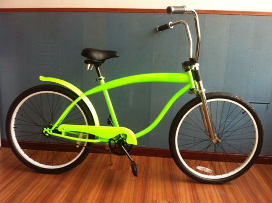 170MM Crank Comfortable Silla 26 pulgadas de velocidad única de montaña rusa freno hombres de playa Cruiser Bike