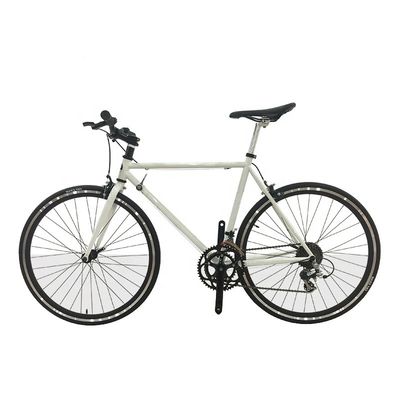 Aluminio sin hilos 700C Hi-Ten Cuadro de acero Sunrace 14S Velocidades de la bicicleta de carretera para adultos