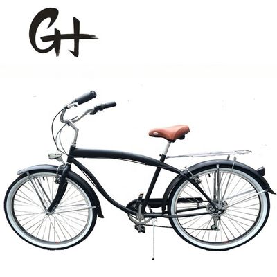Marco duro de 26&quot; Tamaño de rueda Shimano 7 velocidad Americanos de la parte trasera del bastidor hombres Beach Cruiser Bike