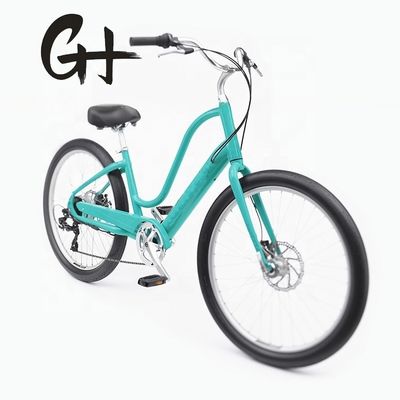 Freno de montaña cuando 29 pulgadas Shimano velocidad de aluminio CE marco de playa crucero bicicleta