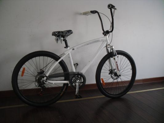 OEM Color Paint 26 pulgadas 3.0 neumático marco de aluminio crucero de playa bicicleta de 7 velocidades Shimano