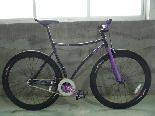 Precio asequible RED MIX BULE Colorida bicicleta de engranaje fijo bicicleta fija con tallo de acero 10kg