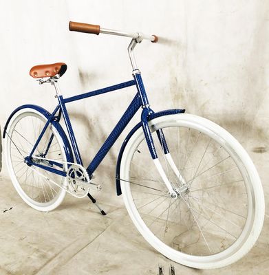 Pedal ordinario 700C bicicleta unisex con diseño simple y freno de montaña