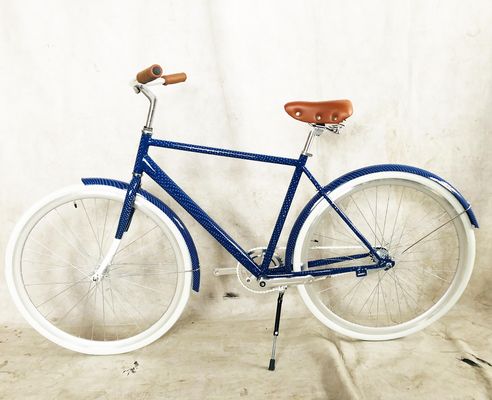 Pedal ordinario 700C bicicleta unisex con diseño simple y freno de montaña