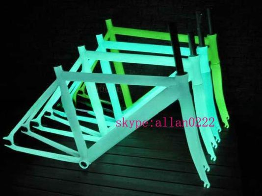 Aluminio 700C REVERSIÓN FIXO BICICLETA Brilla en la oscuridad Ligero y duradero