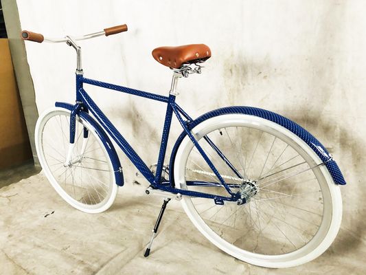 Pedal ordinario 700C bicicleta unisex con diseño simple y freno de montaña