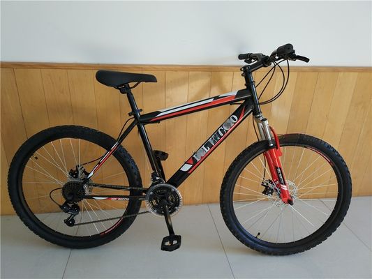Bicicleta de montaña de 26 pulgadas con tenedor de aluminio 17.0 kg de peso bruto