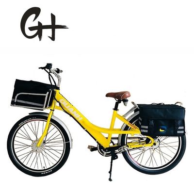35V 350W 8.8AH Batería de litio 26" Entrega de comida rápida Bicicleta eléctrica de carga para mujeres adultas 25KM/H Mercado de Europa