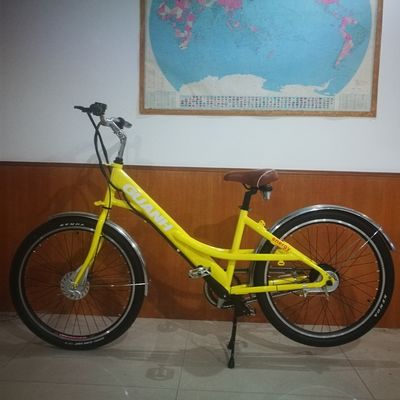 35V 350W 8.8AH Batería de litio 26" Entrega de comida rápida Bicicleta eléctrica de carga para mujeres adultas 25KM/H Mercado de Europa