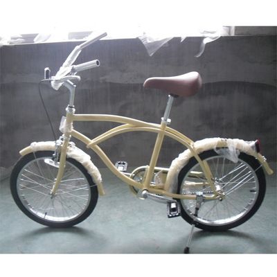 Material de tenedor Acero 20 pulgadas OEM 20 * 2.125 Niño Niña Niño Bicicleta Crucero de playa de una velocidad