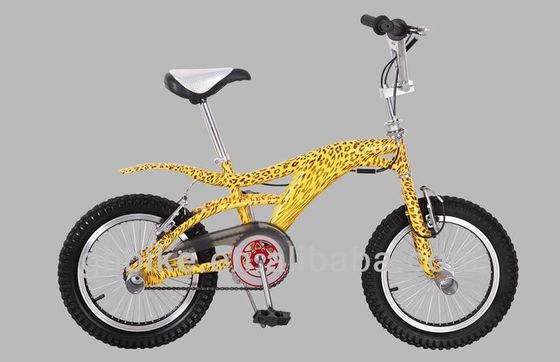 16 &quot;Paleta de asiento de aleación Freestyle Leopard Grain BMX Ciclismo Bicicleta Bicicleta Diseño innovador