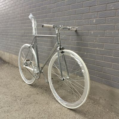 Conjunto de rodamiento sellado B.B y marco de acero de alta resistencia 700C bicicleta de engranaje fijo para engranajes fijos